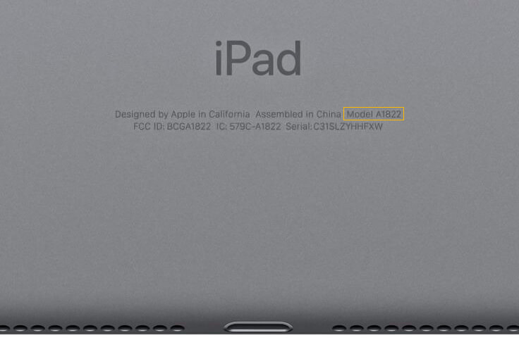 welke ipad heb ik a modelnummer achterkant Welke iPad heb ik? - Fixje Reparatie